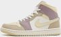 Jordan Air 1 Mid Dames Light Orewood Brown Khaki Taupe Grey Team Gold- Dames Light Orewood Brown Khaki Taupe Grey Team Gold - Thumbnail 2