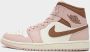 Jordan Air 1 Mid Dames Pink Oxford Sail Archaeo Brown- Dames Pink Oxford Sail Archaeo Brown - Thumbnail 1