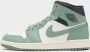 Jordan Air 1 Mid Sail Anthracite Jade Smoke- Sail Anthracite Jade Smoke - Thumbnail 2