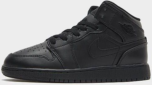 Jordan Air 1 Mid (gs) Basketball Schoenen black black black maat: 40 beschikbare maaten:36.5 37.5 38.5 39 40