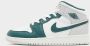 Jordan Air 1 Mid SE (GS) Air Retro in groen formaten: 38.5 - Thumbnail 2