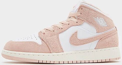 Jordan Air 1 Mid Kinderschoenen White Sail Legend Pink White Sail Legend Pink