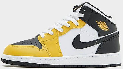 Jordan Air 1 Mid Kinderschoenen Yellow Ochre White Yellow Ochre Black Yellow Ochre White Yellow Ochre Black