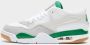 Jordan Air 4 RM White Neutral Grey Wolf Grey Pine Green- Heren White Neutral Grey Wolf Grey Pine Green - Thumbnail 1