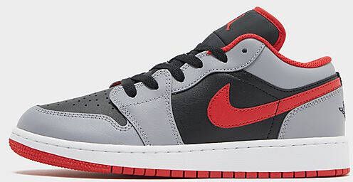 Jordan AJ 1 LO GS Black Ce t Grey White Fire Red Black Ce t Grey White Fire Red