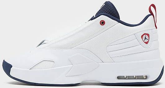 Jordan Herenschoenen Max Aura 6 White Varsity Red Midnight Navy- Heren White Varsity Red Midnight Navy