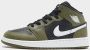 Jordan Kinderschoenen Air 1 Mid Black Medium Olive White Black Medium Olive White - Thumbnail 1