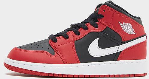 Jordan Kinderschoenen Air 1 Mid Black Gym Red White Black Gym Red White