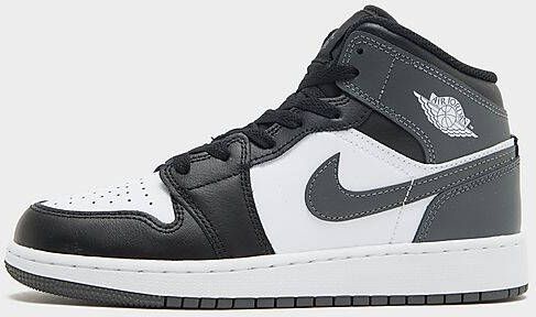 Jordan Kinderschoenen Air 1 Mid Black White Iron Grey Black White Iron Grey