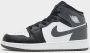 Jordan Kinderschoenen Air 1 Mid Black White Iron Grey Black White Iron Grey - Thumbnail 1