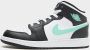 Jordan Kinderschoenen Air 1 Mid White Black Green Glow White Black Green Glow - Thumbnail 1