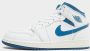 Jordan kinderschoenen Air 1 Mid SE White Sail Industrial Blue White Sail Industrial Blue - Thumbnail 2