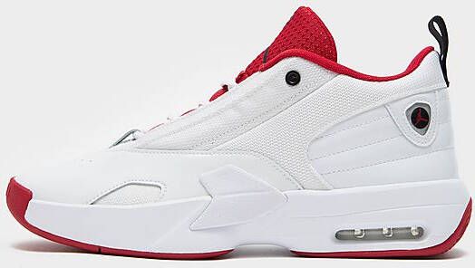 Jordan Max Aura 6 White Black Gym Red- Heren White Black Gym Red