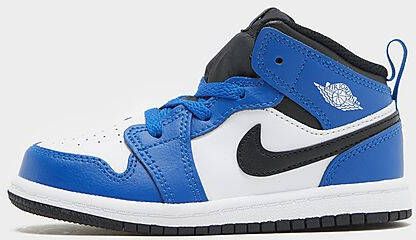 Jordan Schoenen voor baby's peuters 1 Mid Alt Game Royal White Black Game Royal White Black