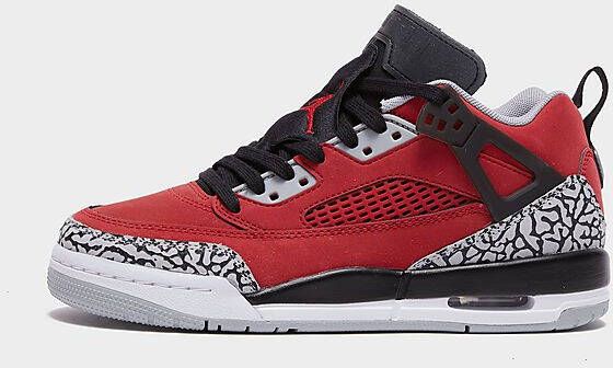 Nike kinderschoenen Jordan Spizike Low Gym Red Wolf Grey Cool Grey Black Gym Red Wolf Grey Cool Grey Black