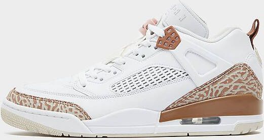 Jordan Spizike Low White Archaeo Brown Light Bone Pink Oxford- Heren White Archaeo Brown Light Bone Pink Oxford