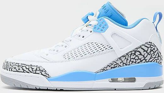 Jordan Spizike Low White Wolf Grey Anthracite University Blue- Heren White Wolf Grey Anthracite University Blue