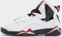 Jordan True Flight Junior White Black Varsity Red- White Black Varsity Red - Thumbnail 1