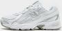 New Balance Metallic Leren Sneakers Grijs Gray - Thumbnail 2