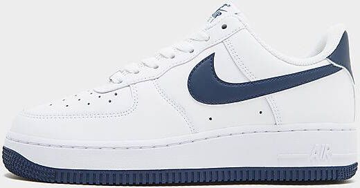 Nike Air Force 1 '07 LV8 Dames White White Midnight Navy- Heren White White Midnight Navy