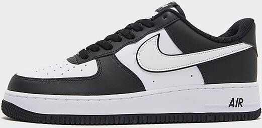 Nike Air Force 1 Heren Black Black White- Heren Black Black White