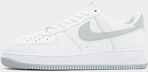 Nike Air Force 1 Heren White White Light Smoke Grey- Heren White White Light Smoke Grey