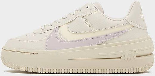 Nike Air Force 1 Platform Damesschoenen Light Orewood Brown Pale Ivory Platinum Violet- Dames