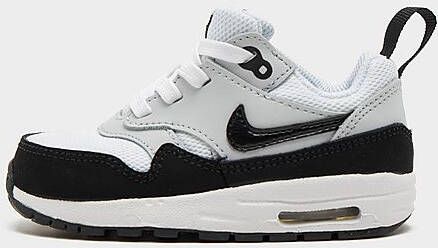 Nike schoenen voor baby's peuters Air Max 1 EasyOn White Pure Platinum Black White Pure Platinum Black