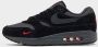 Nike herenschoenen Air Max 1 Black University Red Anthracite- Heren Black University Red Anthracite - Thumbnail 2