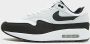 Nike Air Max 1 White Pure Platinum Black- Heren White Pure Platinum Black - Thumbnail 14