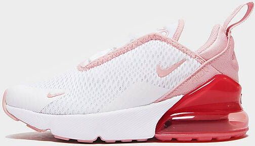 Nike Air Max 270 Kleuterschoen White Pink Salt Pink Glaze