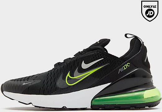 Nike Air Max 270 Kinderschoenen Black Smoke Grey Anthracite Volt