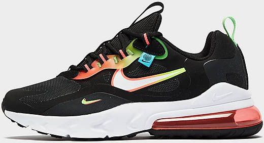 Nike Air Max 270 React Worldwide Junior Black Green Strike Flash Crimson White Schoenen Nl