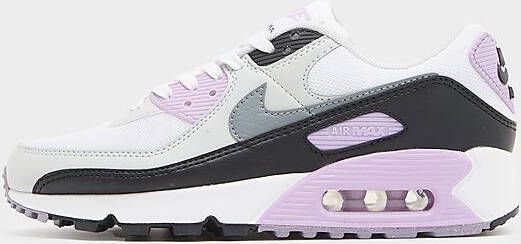 Nike Air Max 90 Dames White Lilac Photon Dust Cool Grey- Dames White Lilac Photon Dust Cool Grey