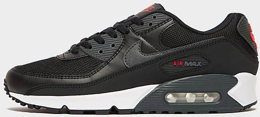 Nike Air Max 90 Heren Black University Red White Dark Smoke Grey Heren