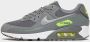 Nike Air Max 90 Sneakers Sport Casual Schoenen Grijs DJ6881 - Thumbnail 3