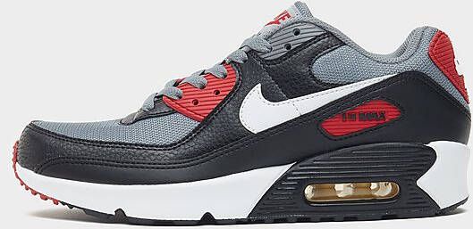 Nike Kinderschoenen Air Max 90 Black Cool Grey Gym Red White Black Cool Grey Gym Red White