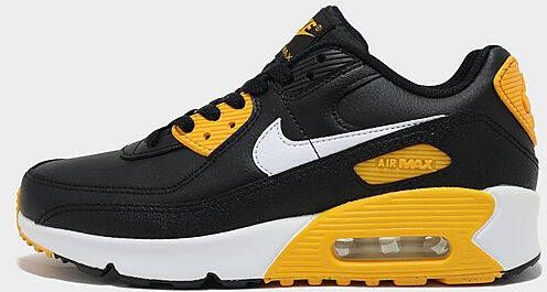 Nike Air Max 90 Leather Junior Black University Gold White Kind Black University Gold White