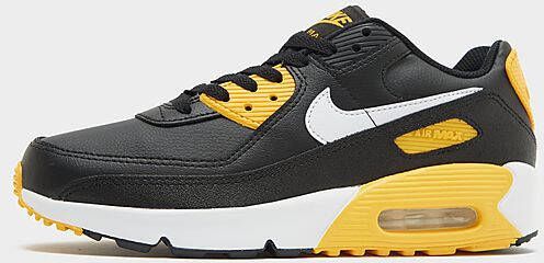 Nike Air Max 90 Leather Junior Black University Gold White Kind Black University Gold White