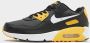 Nike Air Max 90 Leather Junior Black University Gold White Kind Black University Gold White - Thumbnail 2