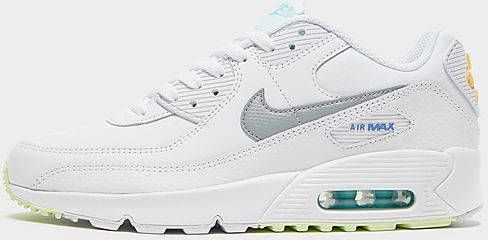 air max 90 white leather junior