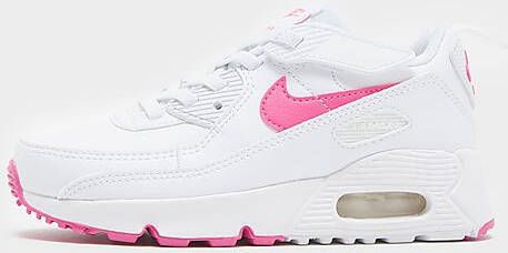 Nike Air Max 90 Leather Sneakers Kinderen White Kind White