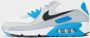 Nike Herenschoenen Air Max 90 White Photo Blue Pure Platinum Black- Heren White Photo Blue Pure Platinum Black - Thumbnail 2