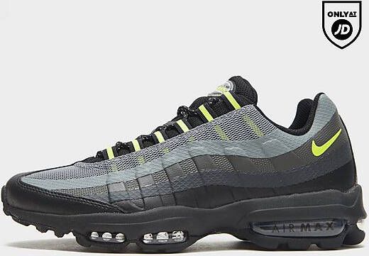 Nike Air Max 95 Ultra Herenschoenen Black Anthracite Iron Grey Volt- Heren Black Anthracite Iron Grey Volt