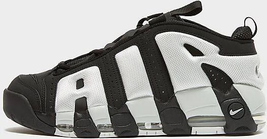 Nike Herenschoenen Air More Uptempo Low Black Metallic Silver Photon Dust- Heren Black Metallic Silver Photon Dust