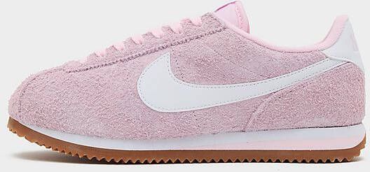 Nike CORTEZ VNTG Pink Foam Gum Medium Brown White- Dames Pink Foam Gum Medium Brown White