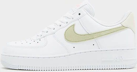 Nike Damesschoen Air Force 1 '07 White Sea Glass Arctic Punch Olive Aura- Heren White Sea Glass Arctic Punch Olive Aura