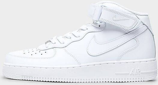 Nike Damesschoenen Air Force 1 '07 Mid White White White- Dames White White White