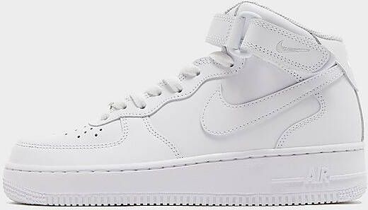 Nike Damesschoenen Air Force 1 '07 Mid White White White- Dames White White White