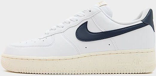 Nike Damesschoenen Air Force 1 '07 Next Nature White Pale Ivory Metallic Gold Obsidian White Pale Ivory Metallic Gold Obsidian